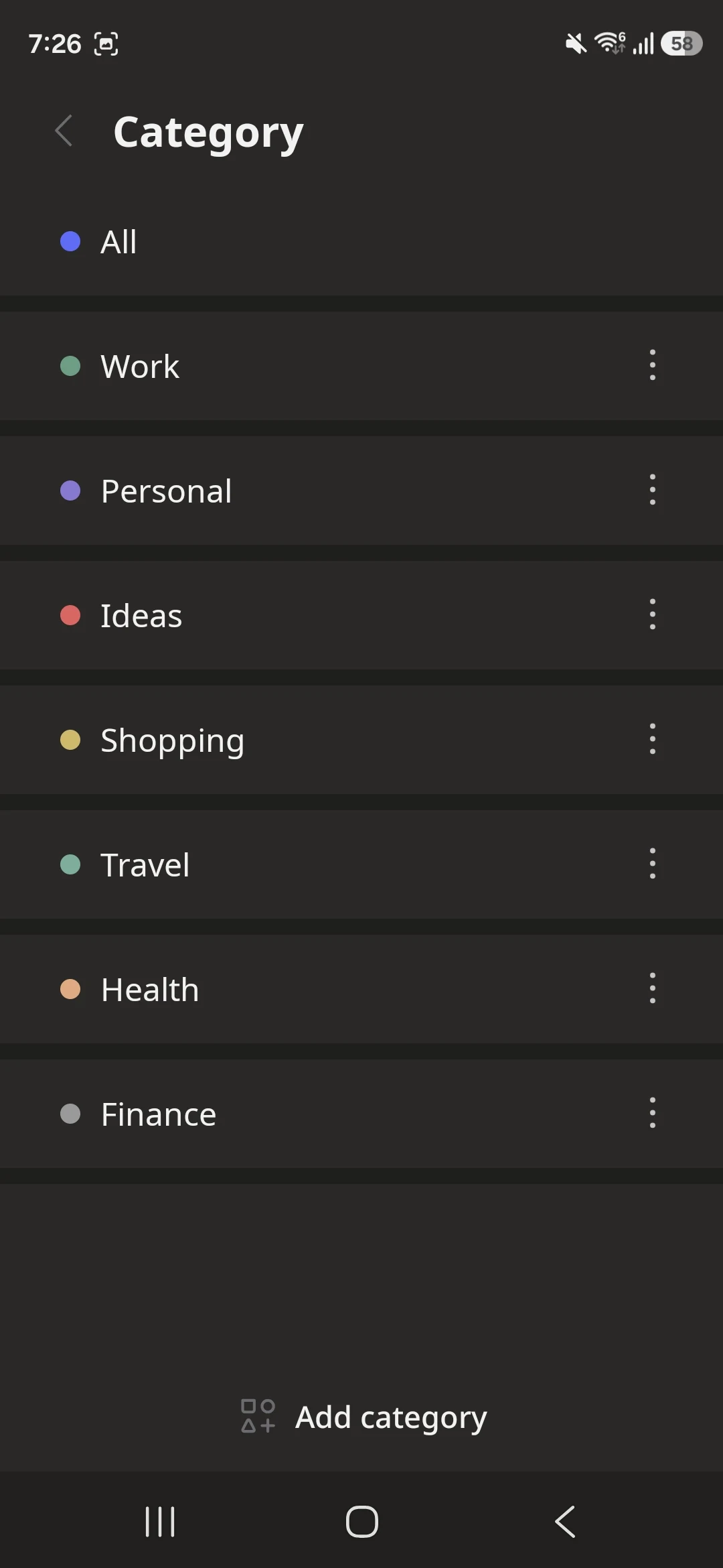 CozyNote: Minimal Notes screenshot